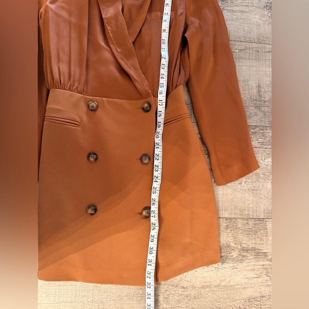 Royal Ivy Regatta Suit Dress Medium Dark Camel - Picture 6 of 10